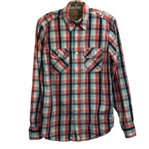 Red Camel plaid shirt,‎ Small
